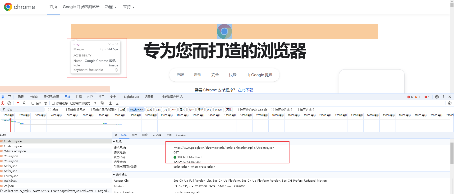 Google Chrome开发者工具